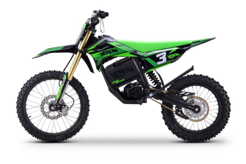 Elektro Motocross Bike Venom 8000W 72V 35Ah 19-16"